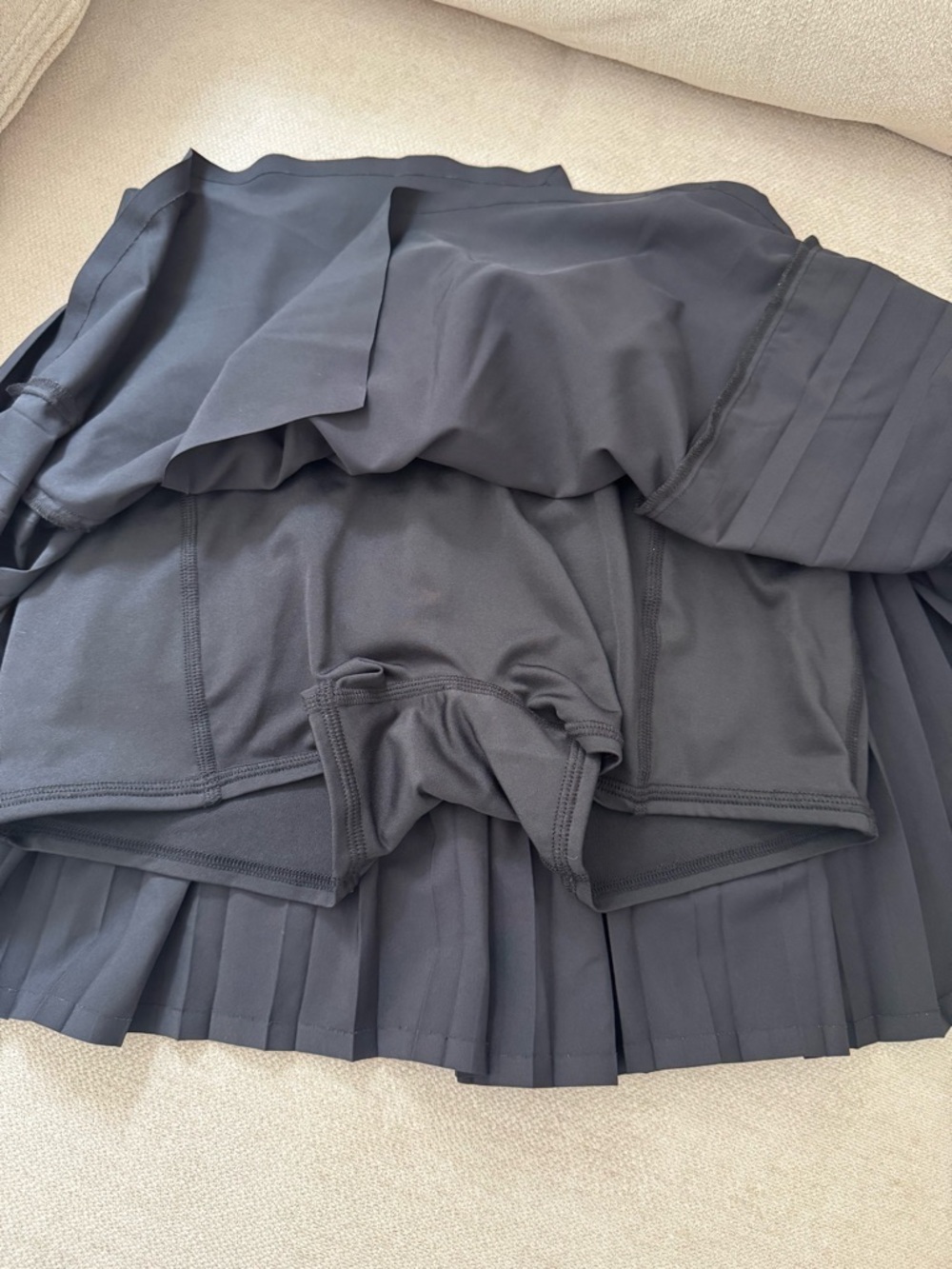 ALO Yoga Black Pleated Athletic Skirt tennis skirt - Picture 5 of 5